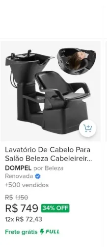 Lavatorio de cabelo para Salao de Beleza