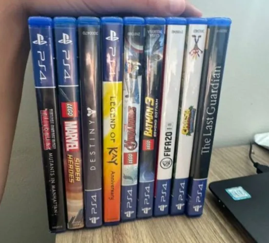 Lote de jogos PS4