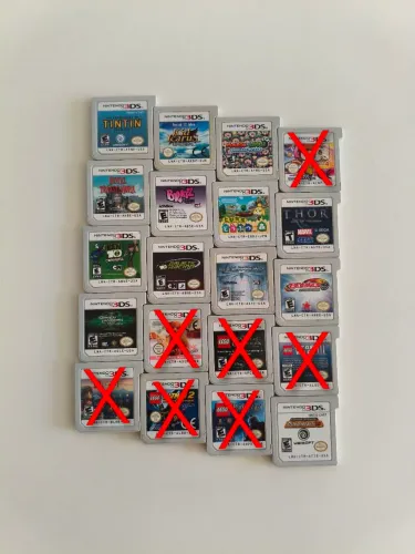Nintendo 3Ds Jogos Originais (Loose) - Valores na Descrição