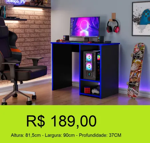 Escrivaninha moderna - Compre hoje e receba o quanto antes