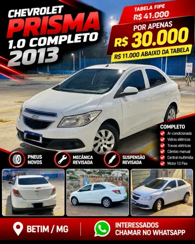 Chevrolet Prisma Sed. LT 1.0 8V Flexpower 4P 2013