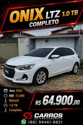Chevrolet Onix Hatch LTZ 1.0 12V TB Flex Mec. 4P 2022