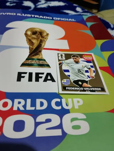Figurinha Copa do Mundo 2026 Legend, Federico Valverde Ouro