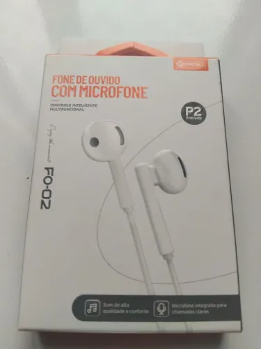 Vendo fone de ouvido com microfone