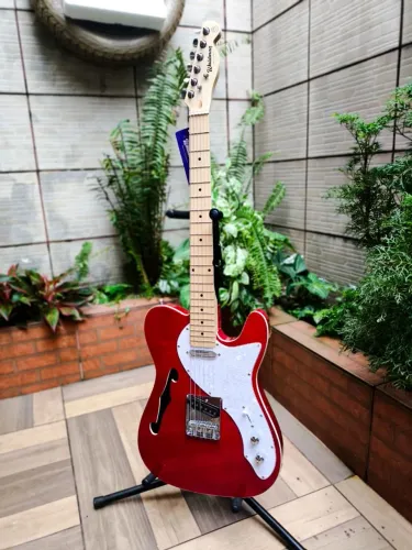 Guitarra Semi-Hollow Waldman GTE-300 Telecaster WR<br>