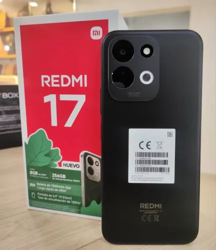 Xiaomi Redmi 17 4G 256GB 6GB RAM PRETO Entregamos Grátis