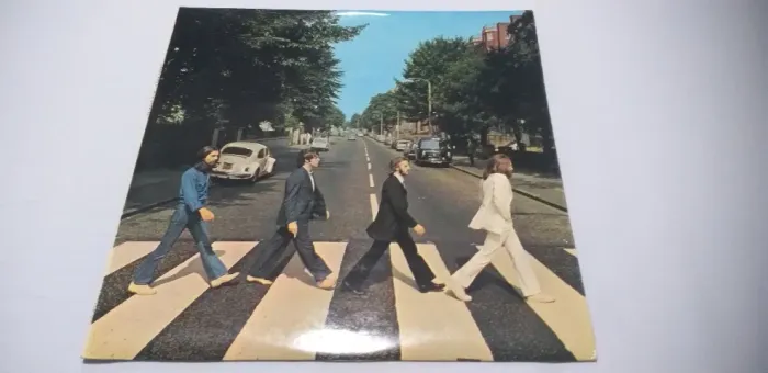 LP ABBEY ROAD BEATLES MAÇA DESALINHADA 1ª PRENSAGEM UK 1969 ORIGINAL