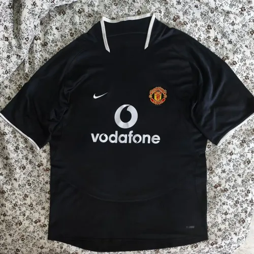 camisa original 2003 2004 manchester united preta tamanho g nike