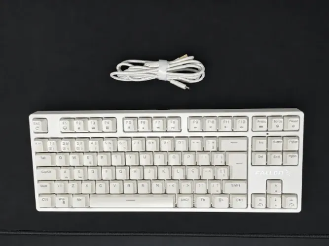 Teclado Fallen Pantera Pro TKL Branco