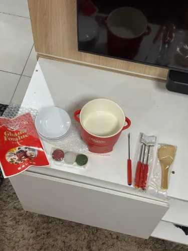 Kit fundue importado