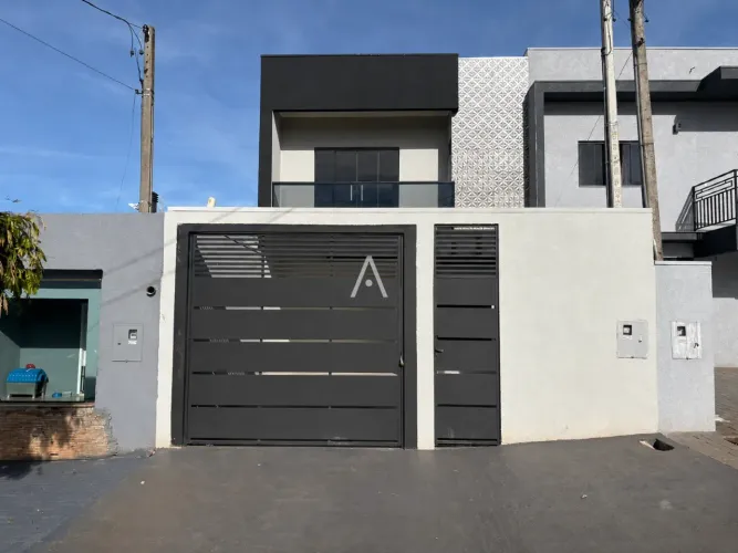 Sobrado para locação com 1 suite + 2 quartos no cascavel velho - Cascavel - PR