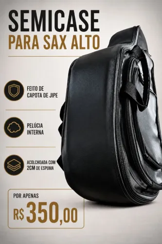 Semicase para Sax alto 