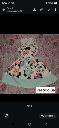Vestido menina