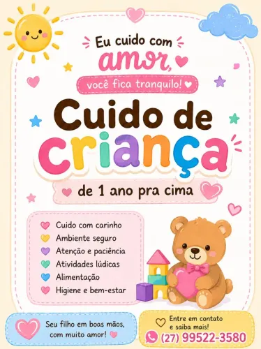 Cuido de crianças