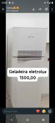 Geladeira Eletrolux