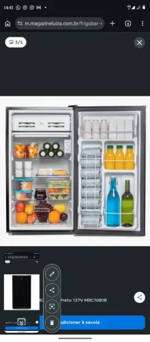 Frigobar Midea 93l