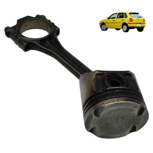 Pistão 67mm std biela 0.50 vw gol g2 g3 1.0 16v 1999 2000