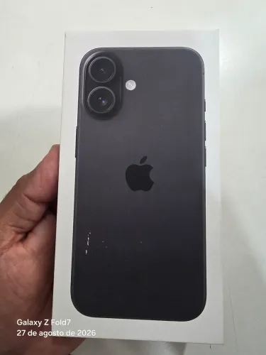 iPhone 16 256gb Preto lacrado - So Venda