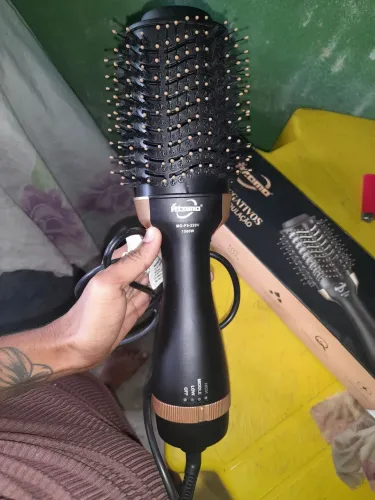 Escova secadora/rotativa átomo