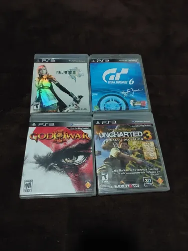 4 jogos PS3