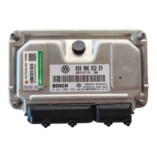 Modulo de Injeção VW Gol G4 1.0 8v Flex 2004 A 2008 030906032EM / 0261208783 Original