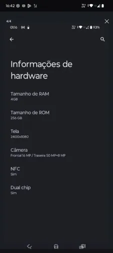 Vendo Smartphone Motorola, 2 semanas de uso.