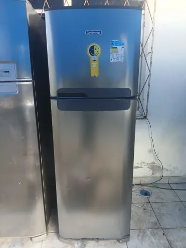 GELADEIRA CONTINENTAL INOX FROST FREE