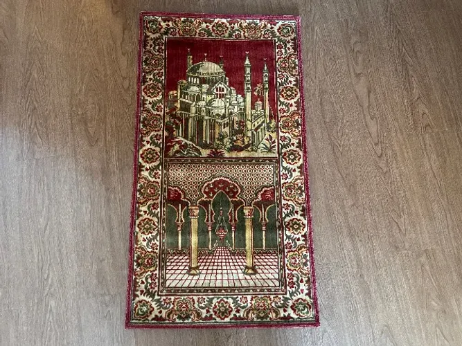 Tapete de parede oriental oração quadro