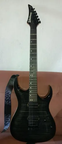 Guitarra Waldman Wgar220f Bk  