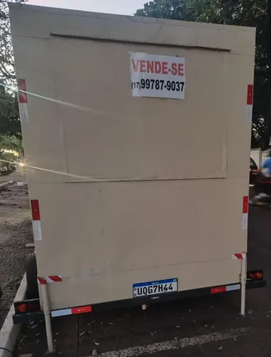 ?FOOD TRAILER NOVISSIMO EMPLACADO E DOCUMENTADO.?