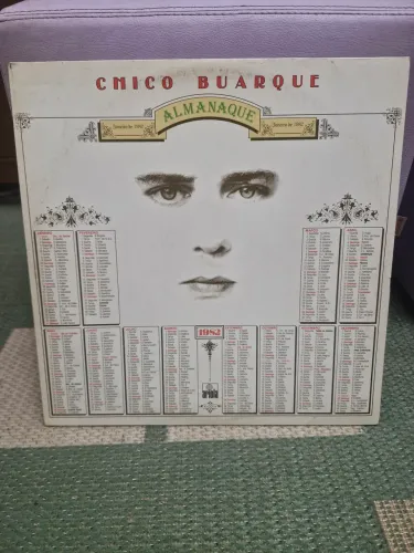 Disco Vinil LP - Chico Buarque - Almanaque - com encarte