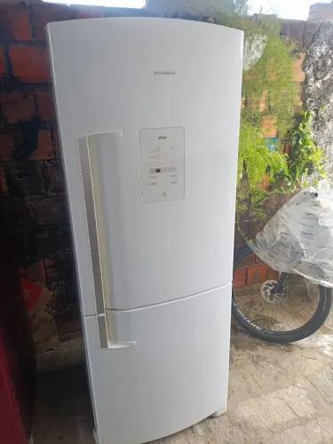 GELADEIRA BRASTEMP INVERSE 447L FROST FREE ATIVE! - GELA MUITO - 220