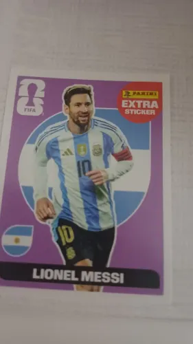 Figurinha do Messi