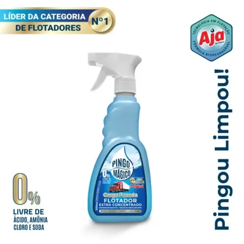 Flotador Pingo Magico Carga Pesada 130% concentração - Limpa tudo!!! 