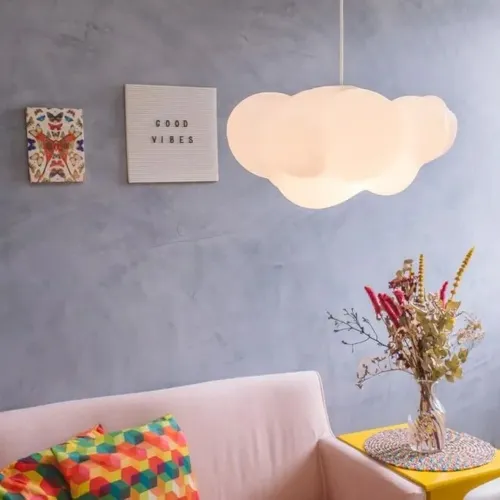 Luminária lustre nuvem 