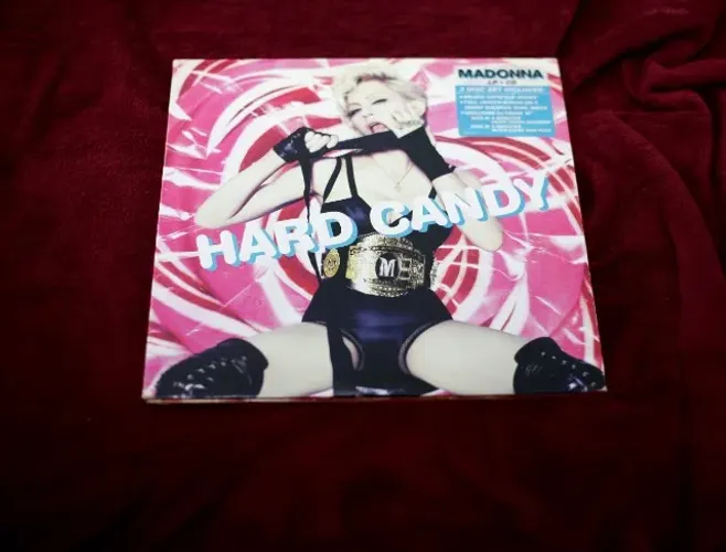 LP vinil Madonna - Hard Candy disco triplo raro