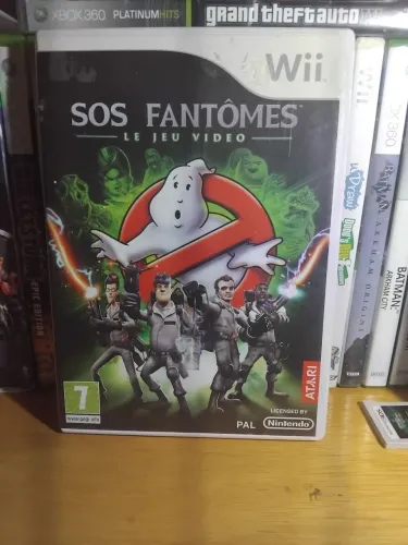Jogo caça fantasma Nintendo wii europeu