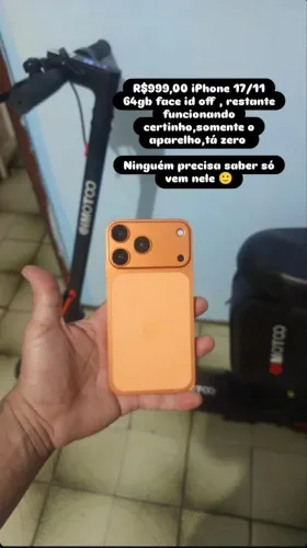 iPhone 17/11 64gb (ninguém precisa saber)