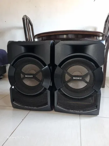 Caixas de som sony x3d 1000w de potência (SOMENTE AS CAIXAS)