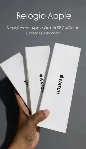 Apple Watch SE 2 40mm Excelente com garantia Apple