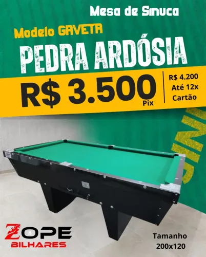 Mesa Sinuca Bilhar Comercial