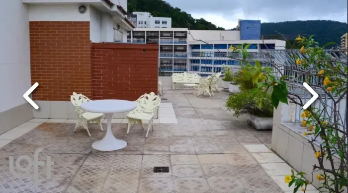Excelente cobertura de 326 m2 sol da manhã, com 5 quartos, vistão Cristo Redentor e Pão de