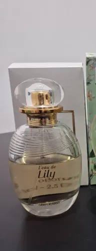Perfume O Boticário L'eau de Lily 75mI Tradicional (Caixa Aberta)