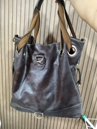 Bolsa de couro de ombro