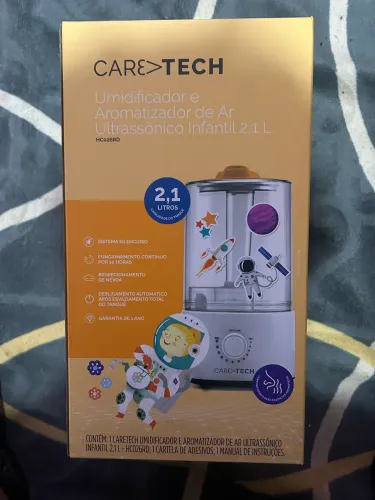 Umidificador e Aromatizador de Ar Infantil Caretech HC026RD 2,1L