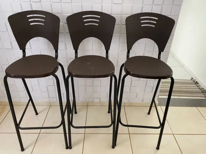 Banquetas kit com 3