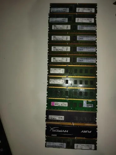 Memória Ram Hyperx Fury 8gb Ddr4 2400mhz (consulte Valolres) (Usado)