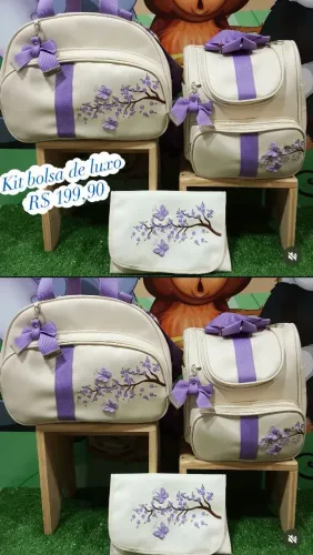 Vendo bolsa maternidade . Kit completo de luxo