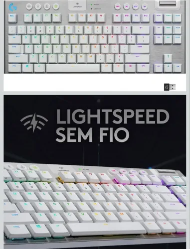 Teclado gamer Logitech sem fio G915 X