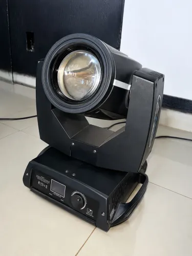 Moving Head Beam NEC Profissional - Super Potente para Igrejas, Shows e Eventos